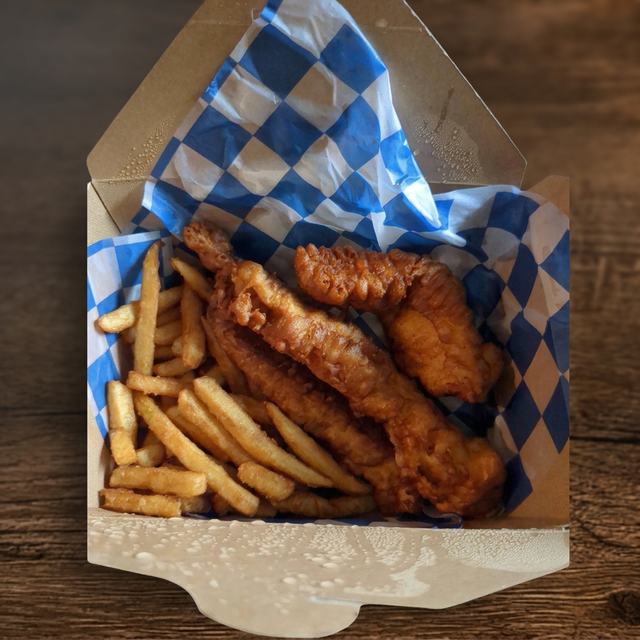 Hand-Battered Chicken Tenders.